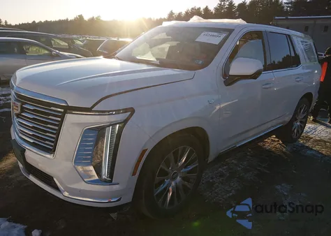 2025 Cadillac Escalade Premium Luxury Platinum z USA, uszkodzony, nr VIN 1GYS9DRL5SR361994